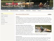 Tablet Screenshot of herbiebird.nl